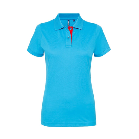 Asquith Women's contrast polo