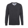 Asquith Mens Cotton Blend V-neck Sweater