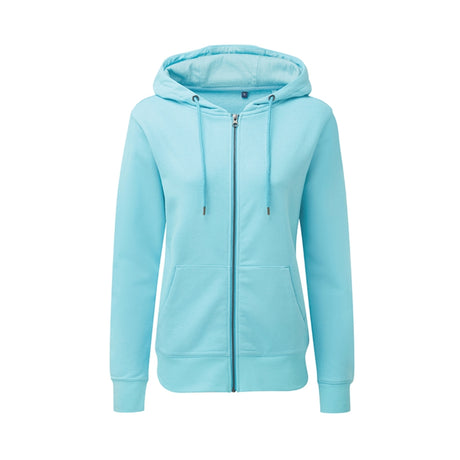 Asquith Womens Zip Through Organic Hoodie