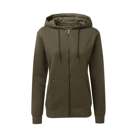 Asquith Womens Zip Through Organic Hoodie