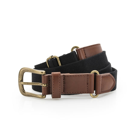 Asquith Faux Leather & Braid Belt