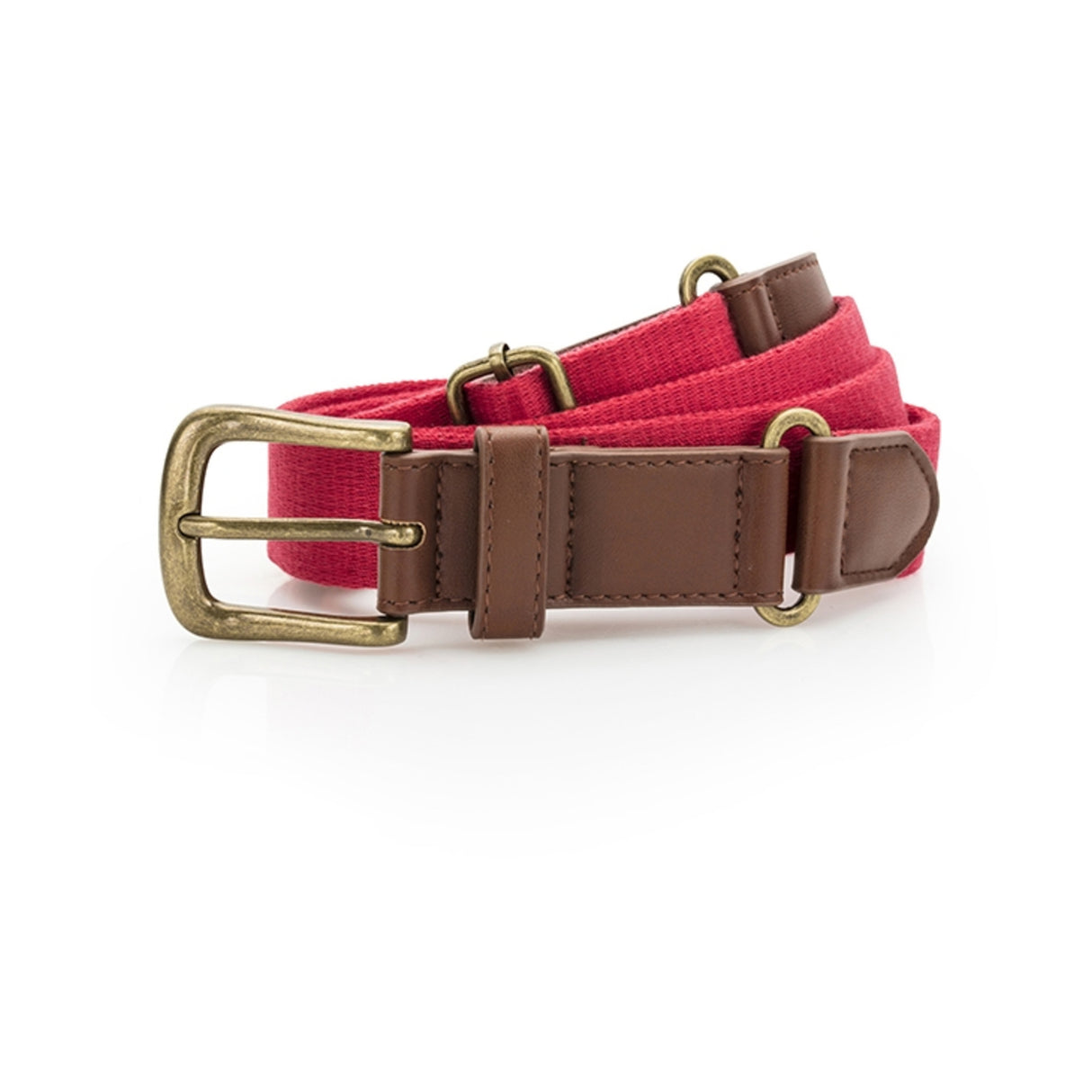 Asquith Faux Leather & Braid Belt