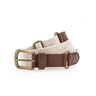 Asquith Faux Leather & Braid Belt