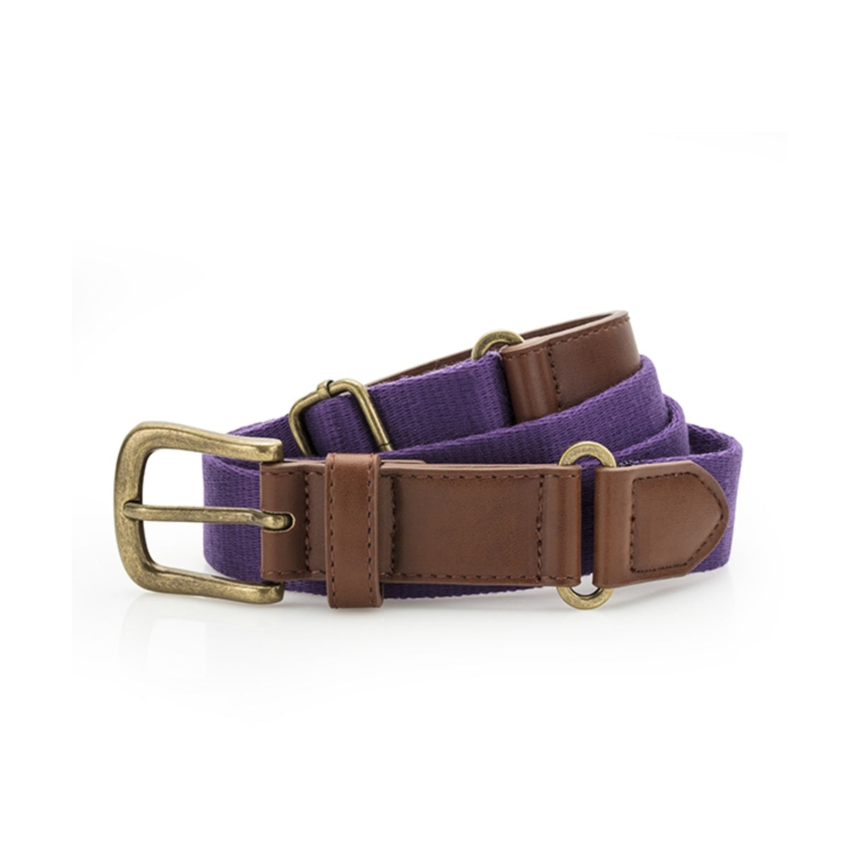 Asquith Faux Leather & Braid Belt