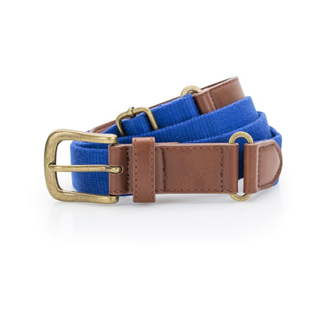 Asquith Faux Leather & Braid Belt