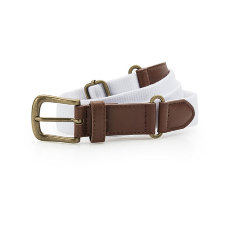 Asquith Faux Leather & Braid Belt