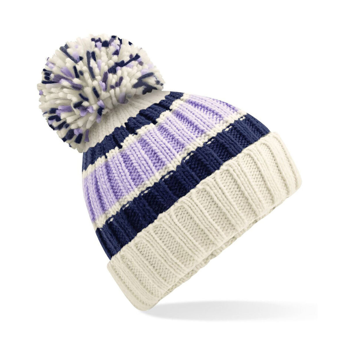 Beechfield Hygge Striped Beanie