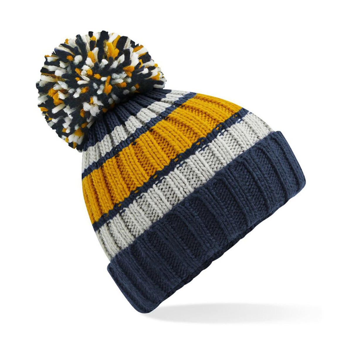 Beechfield Hygge Striped Beanie