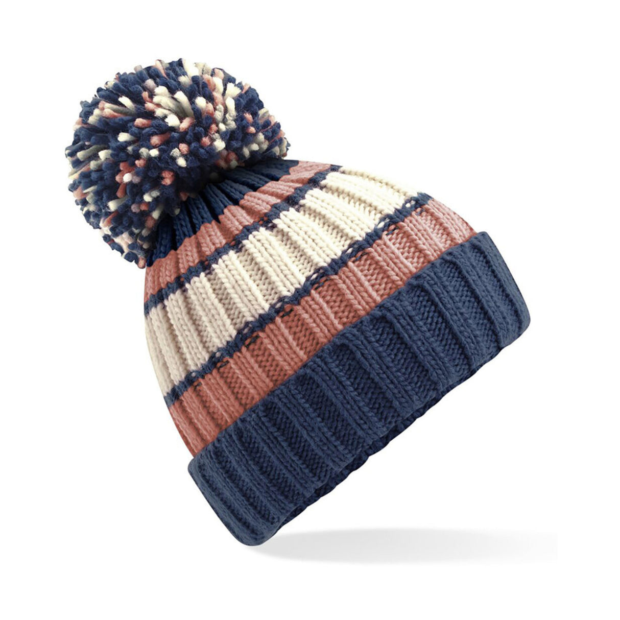 Beechfield Hygge Striped Beanie