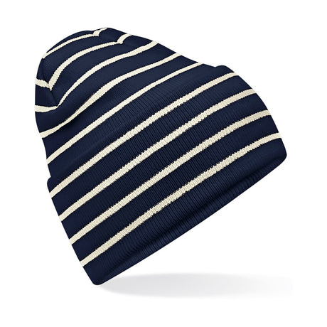 Beechfield Original Deep Cuffed Striped Beanie