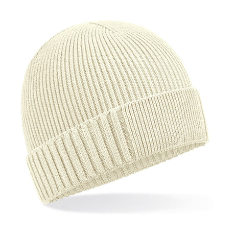 Beechfield Organic Cotton Engineered Patch Beanie