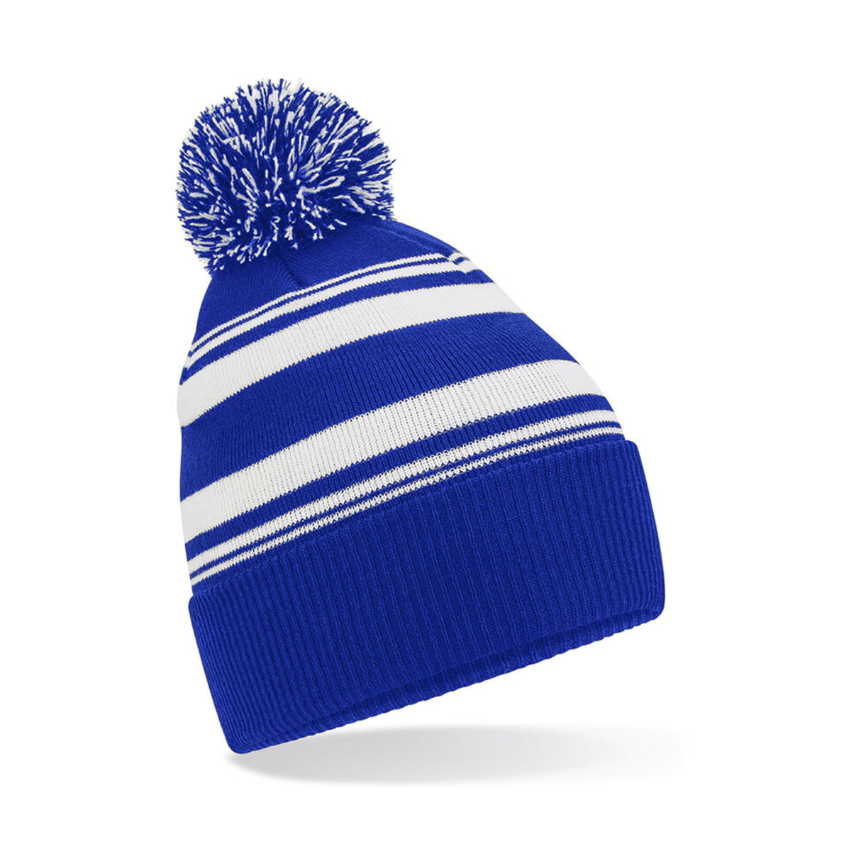 Beechfield Striped Fan Beanie