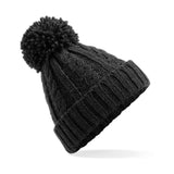 Beechfield Cable Knit Melange Beanie