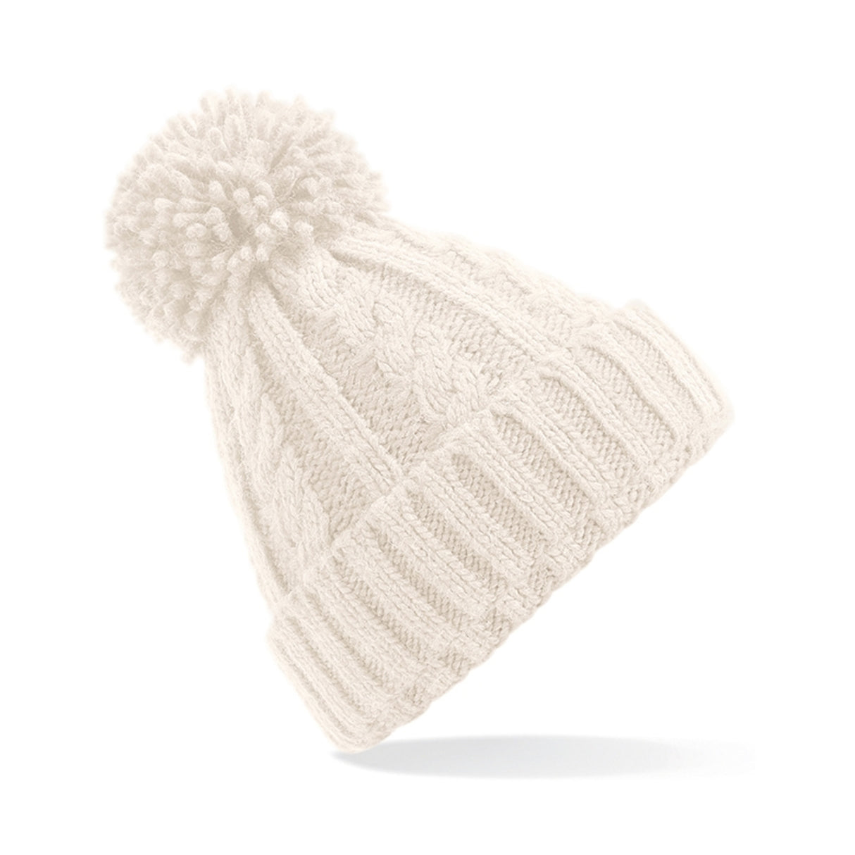 Beechfield Cable Knit Melange Beanie