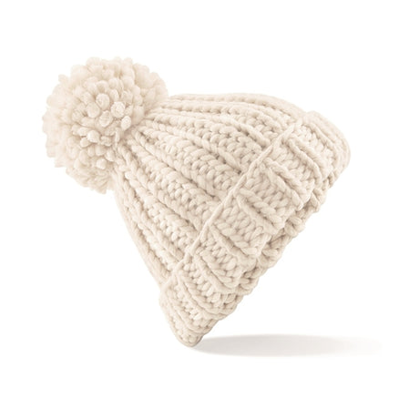 Beechfield Oversized Hand-Knitted Beanie