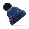 Beechfield Corkscrew Pom Pom Beanie