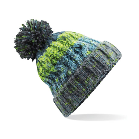 Beechfield Corkscrew Pom Pom Beanie