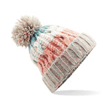 Beechfield Corkscrew Pom Pom Beanie