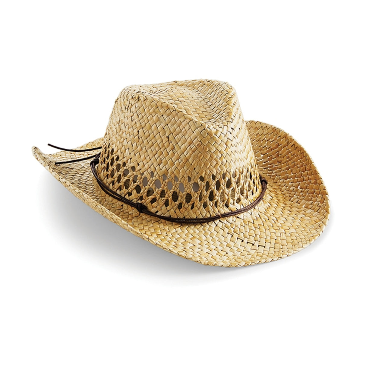 Beechfield Straw Cowboy Hat