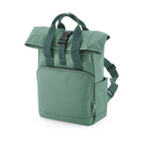 Bag base Recycled Mini Twin Handle Roll-Top Backpack