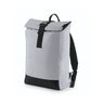 Bag Base Reflective Roll-Top Backpack