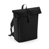 Bag base Matte PU Roll-Top Backpack