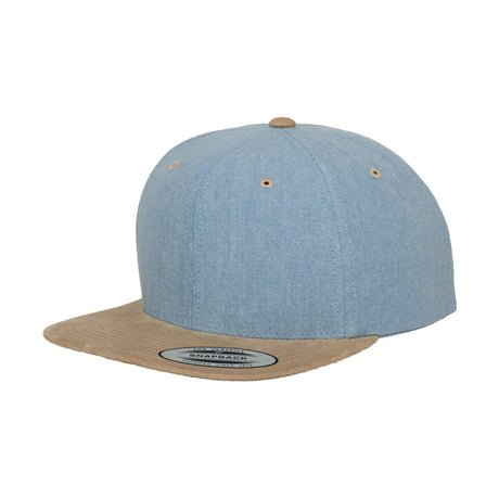 Flexfit Chambray-Suede Snapback