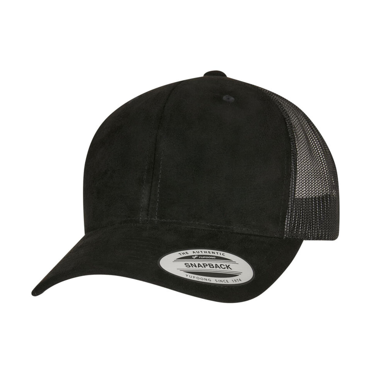 Flexfit Suede Leather Trucker Cap