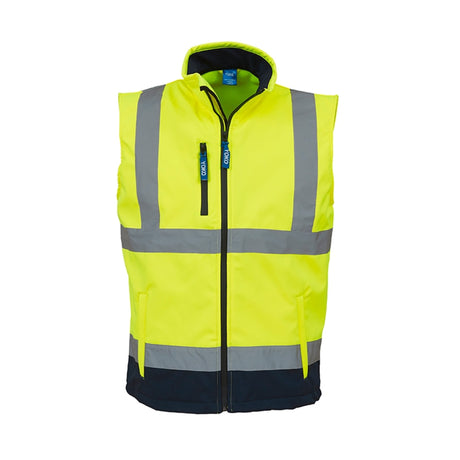 Yoko Hi vis Softshell Gilet