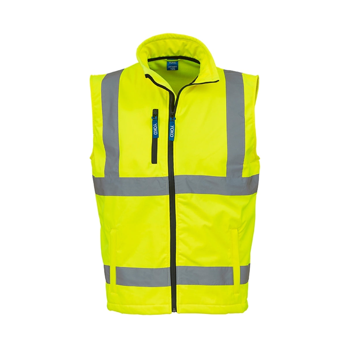 Yoko Hi vis Softshell Gilet