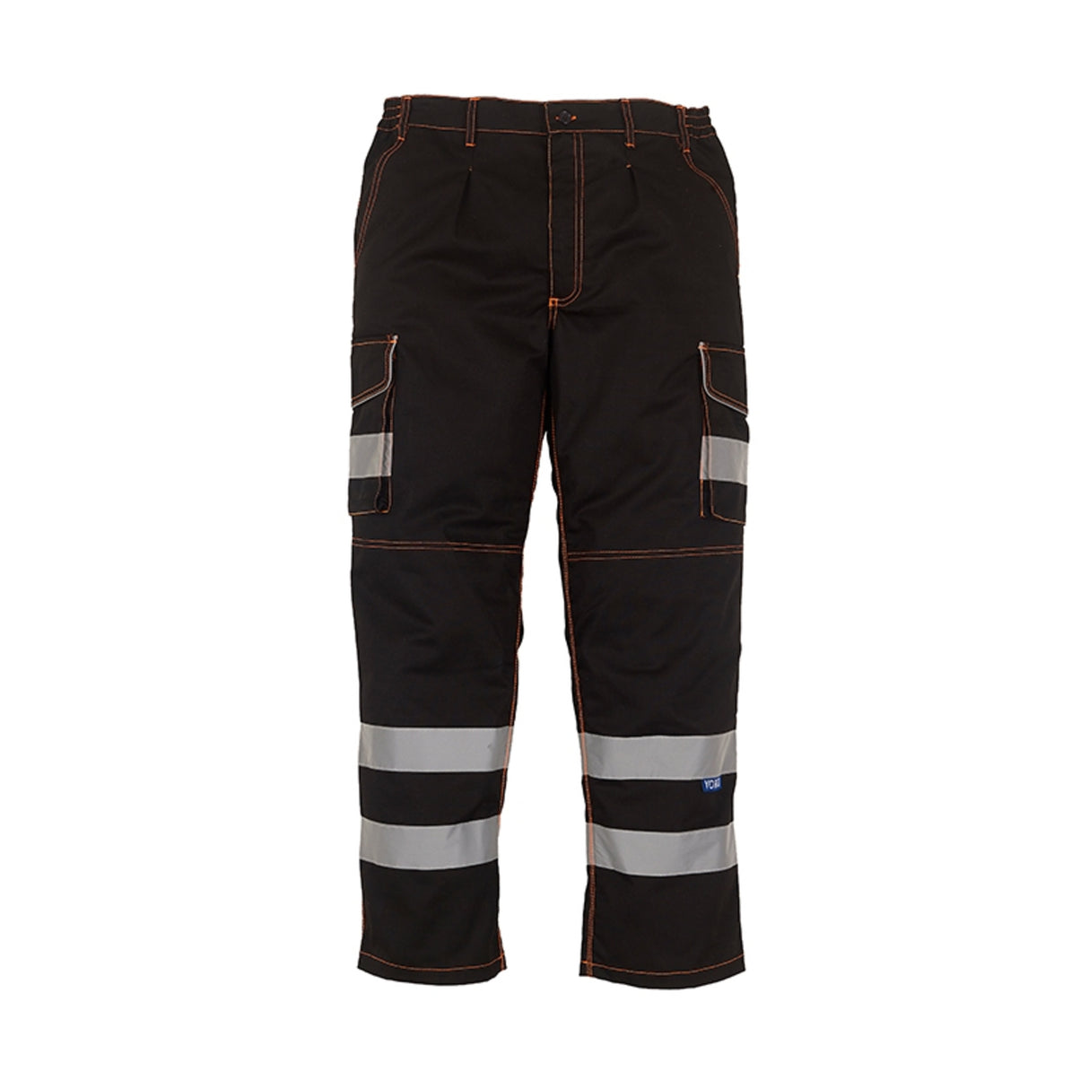 Yoko Hi vis Polycotton Cargo Trousers