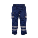 Yoko Hi vis Polycotton Cargo Trousers
