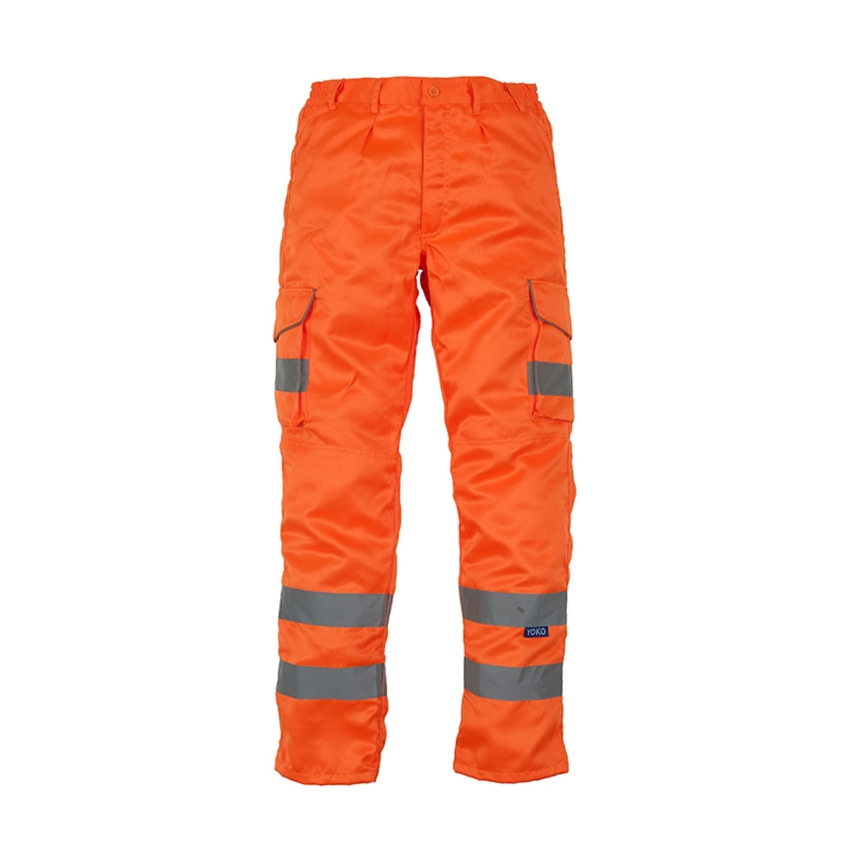 Yoko Hi vis Polycotton Cargo Trousers
