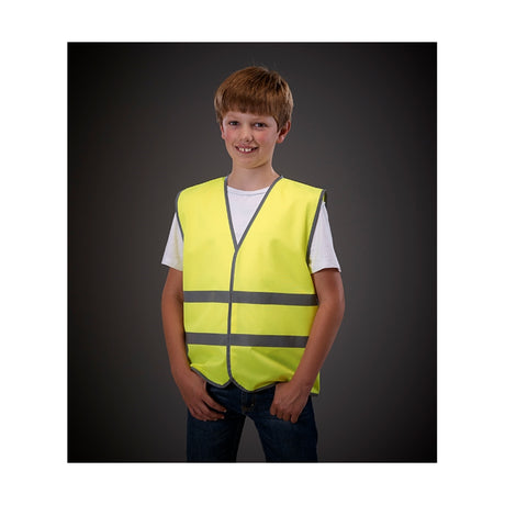 Yoko Hi Vis Reflective Border Children 2 Bands Waistcoat