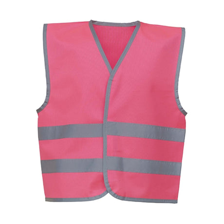 Yoko Hi Vis Reflective Border Children 2 Bands Waistcoat