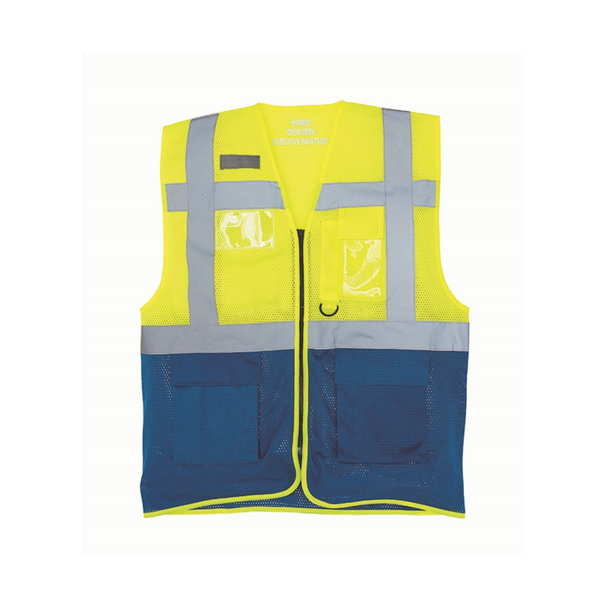 Yoko Hi Vis Executive Open Mesh Waistcoat