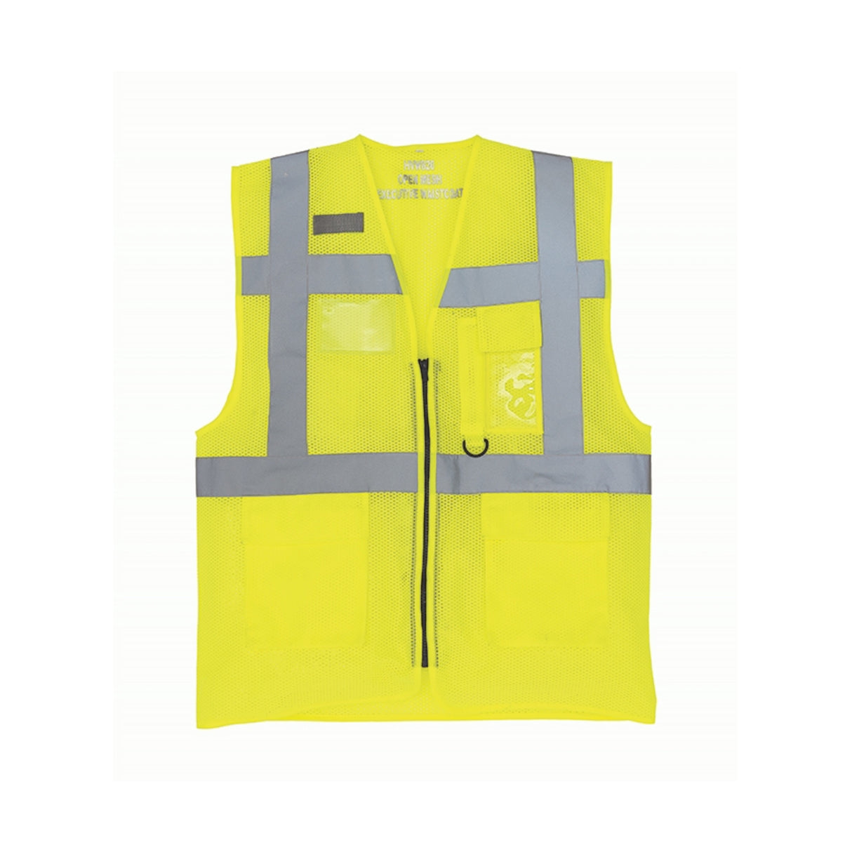 Yoko Hi Vis Executive Open Mesh Waistcoat