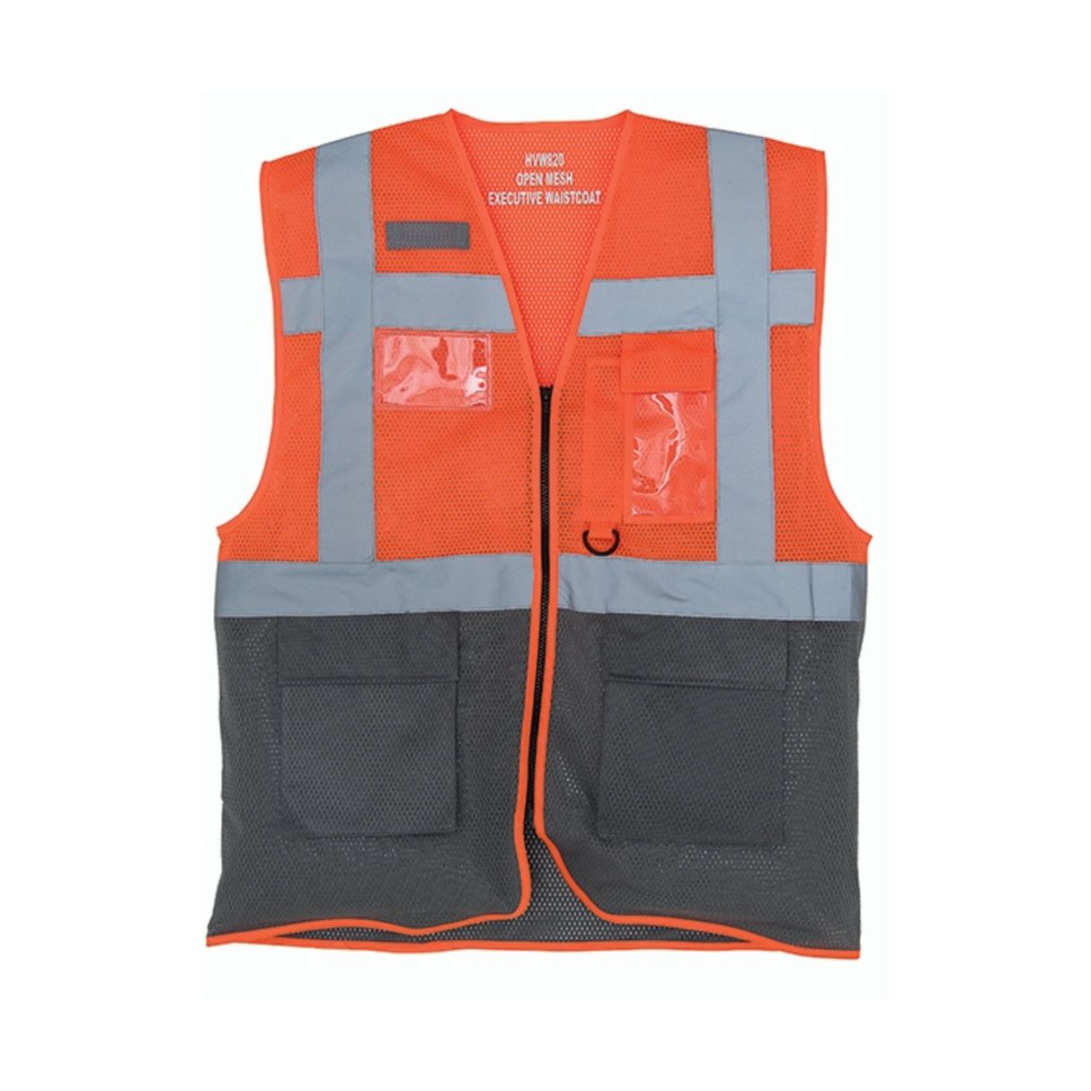 Yoko Hi Vis Executive Open Mesh Waistcoat