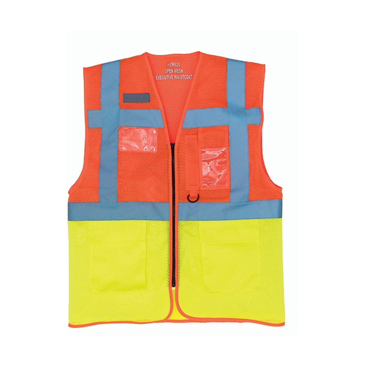 Yoko Hi Vis Executive Open Mesh Waistcoat