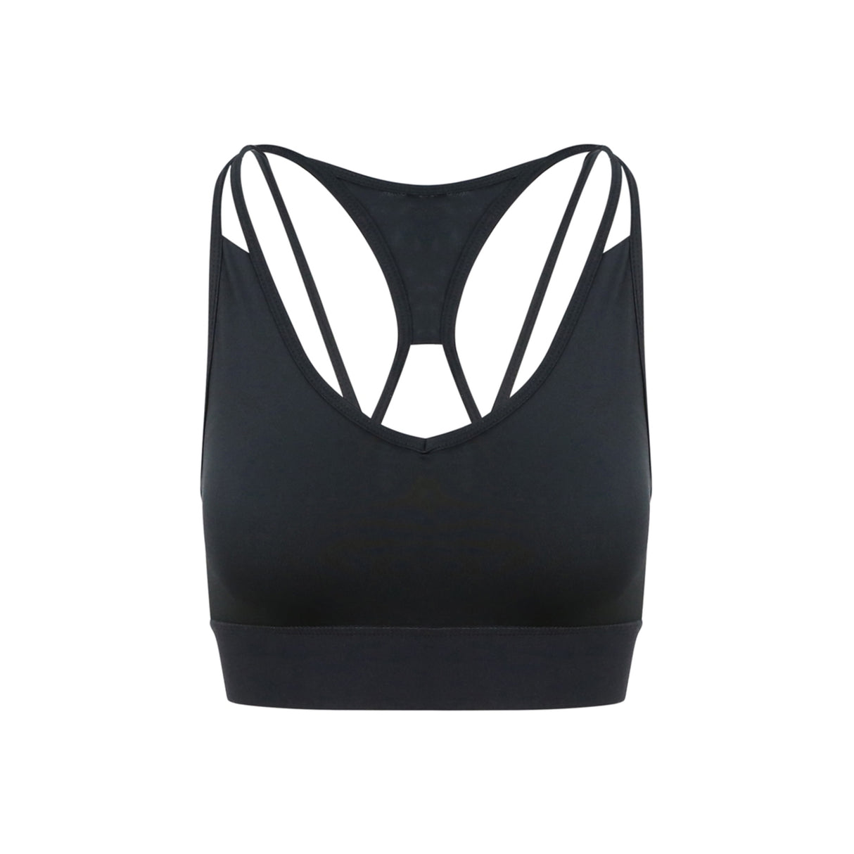 Just Cool Women's Cross Back Crop Top