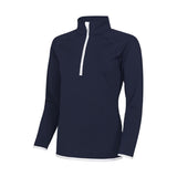 Just Cool Women's Cool 1/2 Zip Sweat