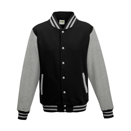 Just Hoods Kids Varsity Jacket