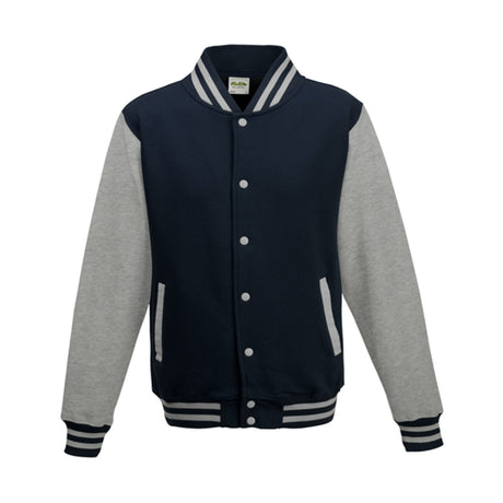 Just Hoods Kids Varsity Jacket