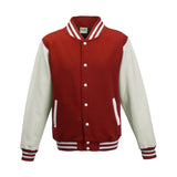 Just Hoods Kids Varsity Jacket