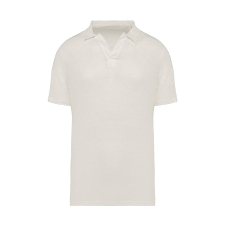 Native Spirit Men's linen polo shirt