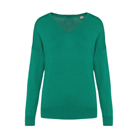 Native Spirit Ladies V-neck jumper with Lyocell