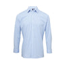 Premier Men´s Microcheck Gingham LS Cotton Shirt