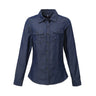 Premier Ladies Jeans Stitch Denim Shirt