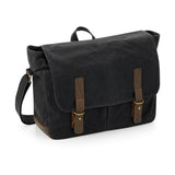 Quadra Heritage Waxed Canvas Messenger