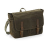 Quadra Heritage Waxed Canvas Messenger